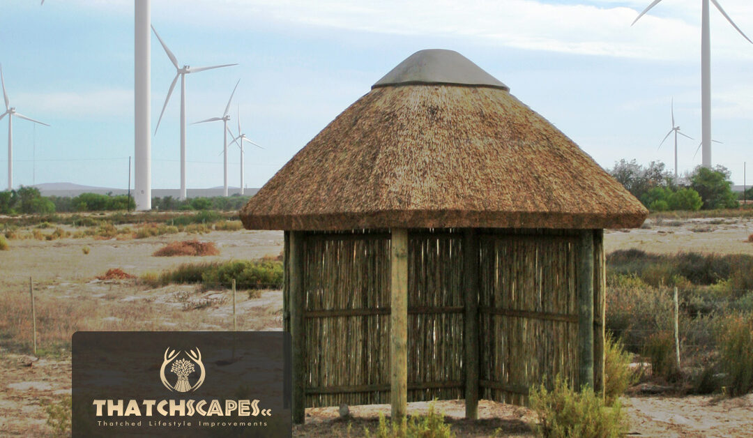 Thatchscapes builds info centre next to Hopefield Wind Farm