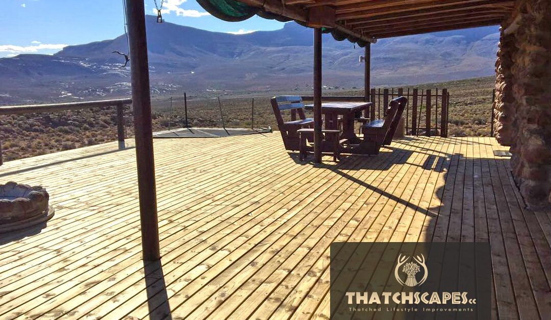 Hammelhoek Game Reserve gets a brand new Wooden Deck