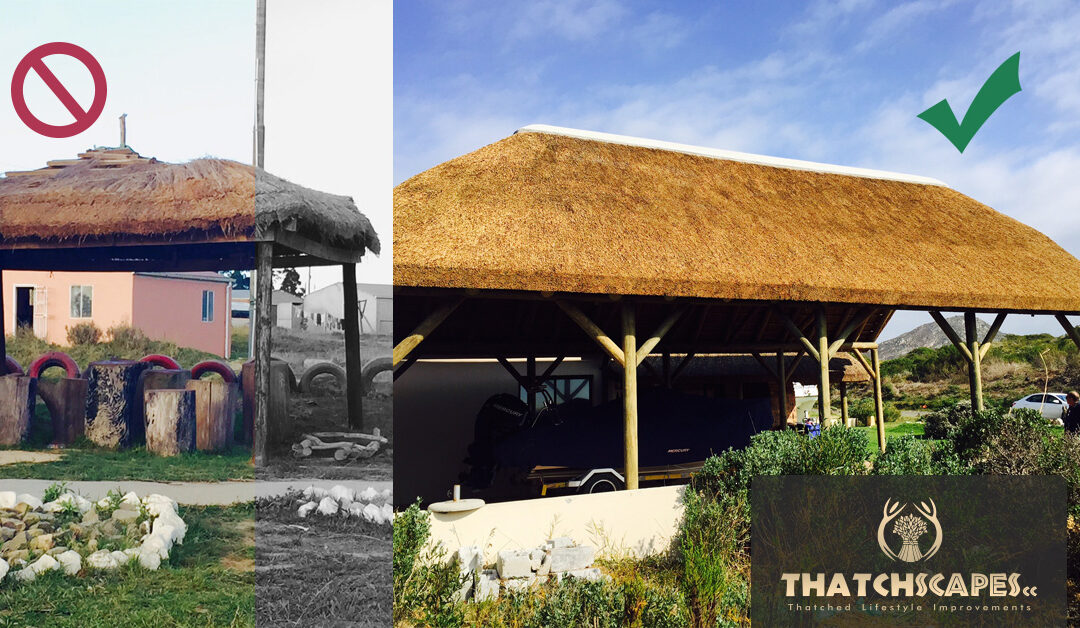 You get what you pay for when you use Thatchscapes